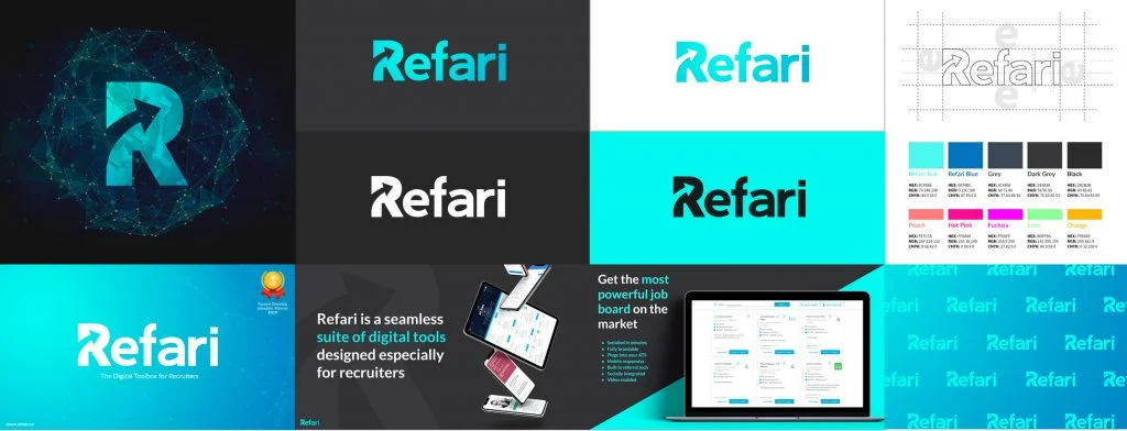 Referrer.io rebrands to Refari 1 Brand BOard2 1