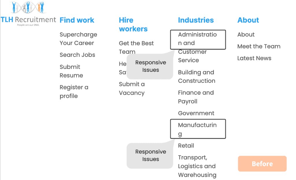TLH Recruitment Case Study 3 Old Footer Before