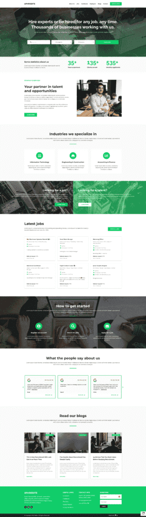 Bullhorn Webflow Integration 38 Aphrodite Fullpage flex