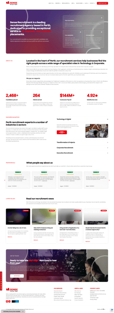 Seven20 WordPress Integration 34 Senserecruitment FullPage